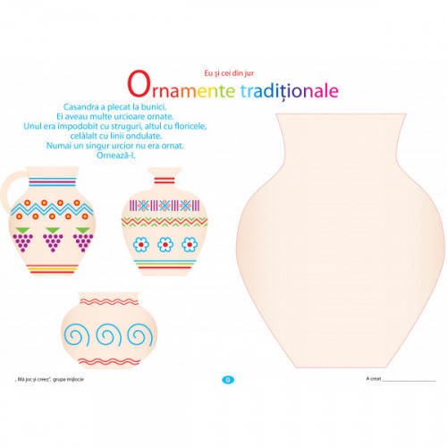 Mă joc și creez 4+ (cu foi detașabile)