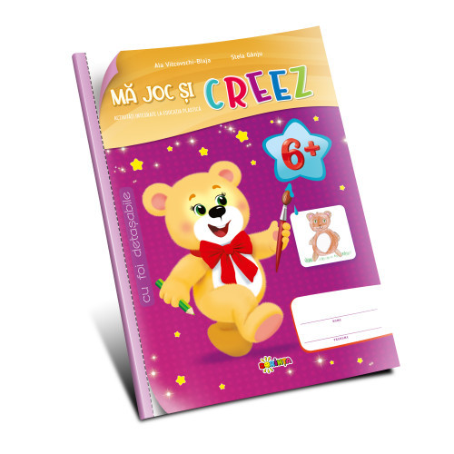 Mă joc și creez 6+ (cu foi detașabile)