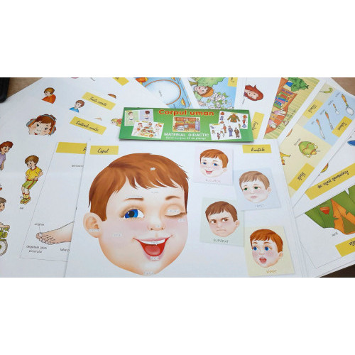 Planșe Corpul uman (material didactic)