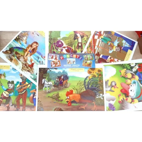 Planșe Povești (material didactic)
