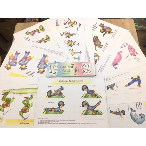 Planșe Educația fizică (material didactic)