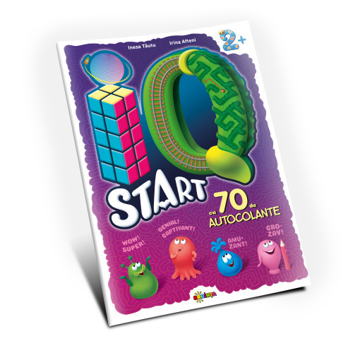 Marea carte. IQ start 2+ (70 autocolante)