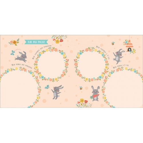 Наша малышка. Альбом от рождения до года