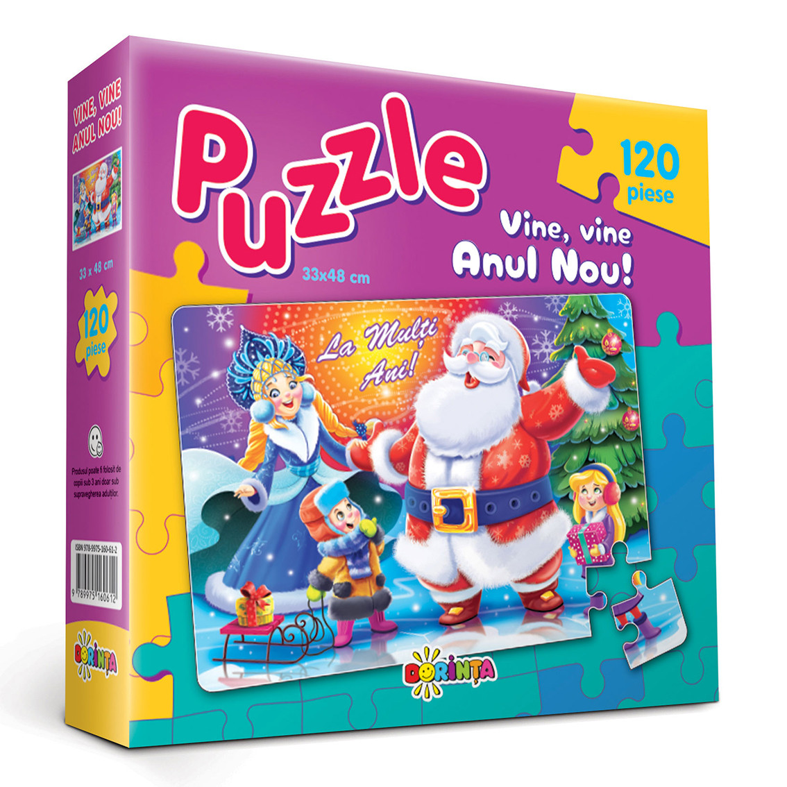 Puzzle Vine, vine Anul Nou! 120ps.