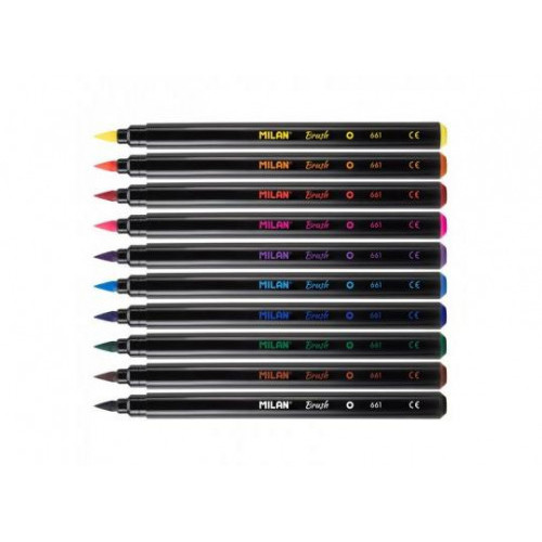 Carioci Milan 10culori Brush 0612610