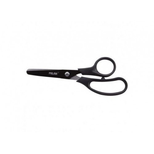 Foarfece copii 13.4cm Milan vf. rotund Negru