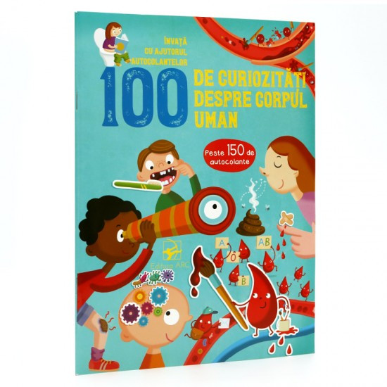 100 de curiozități despre corpul uman. (autocolante)