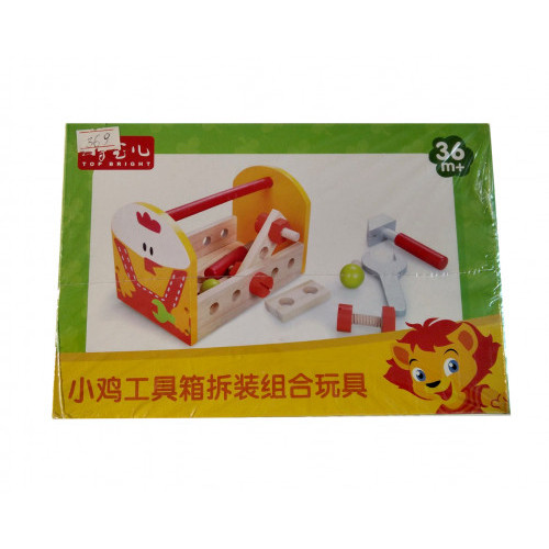 Puzzle din lemn. Joc set de instrumente