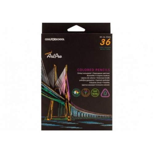 Creioane color CoolForSchool 36cul Art Pro CF15161