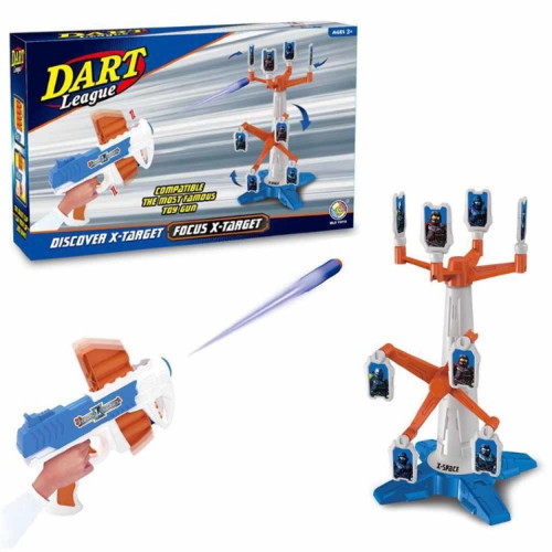 Pistol cu țintă mobilă, cu sunete