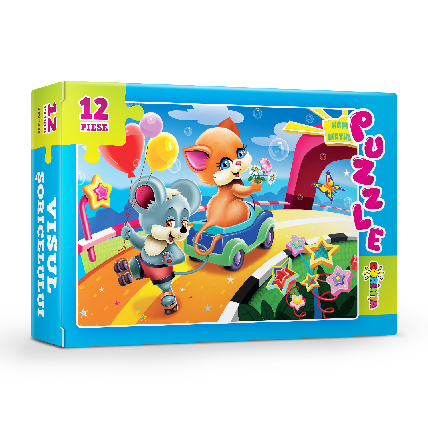 Puzzle 12ps. Visul șoricelului