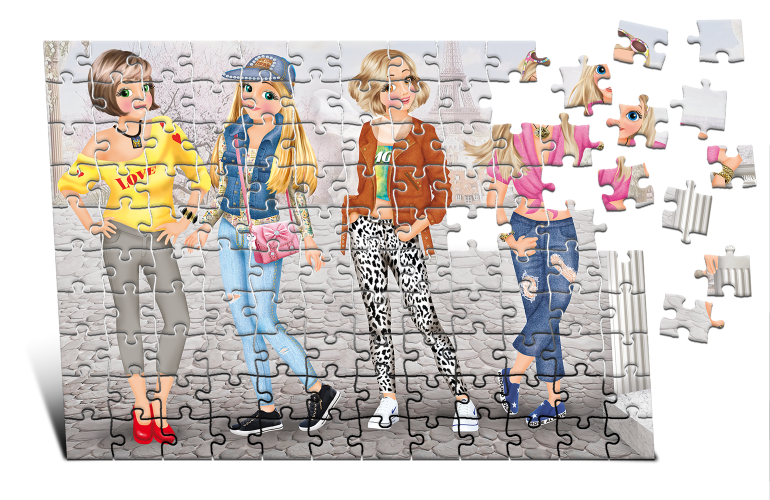 Puzzle Paris Fashion 120ps.