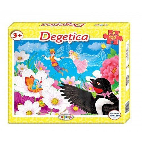 Puzzle Degețica 120ps.