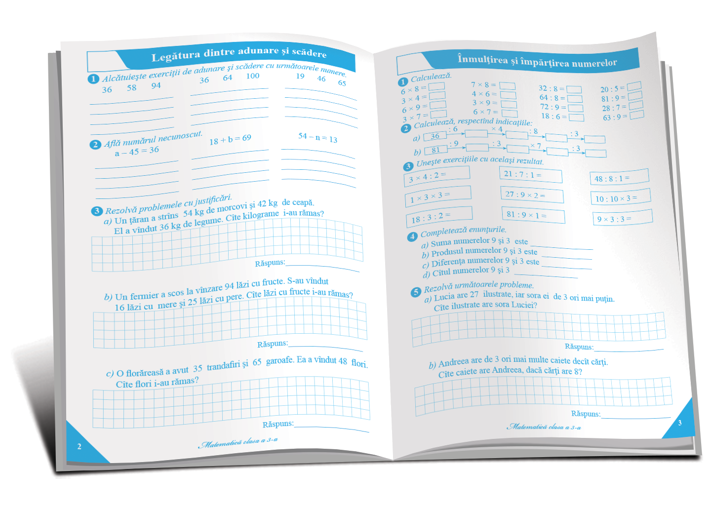 Fișe Matematică cl.3