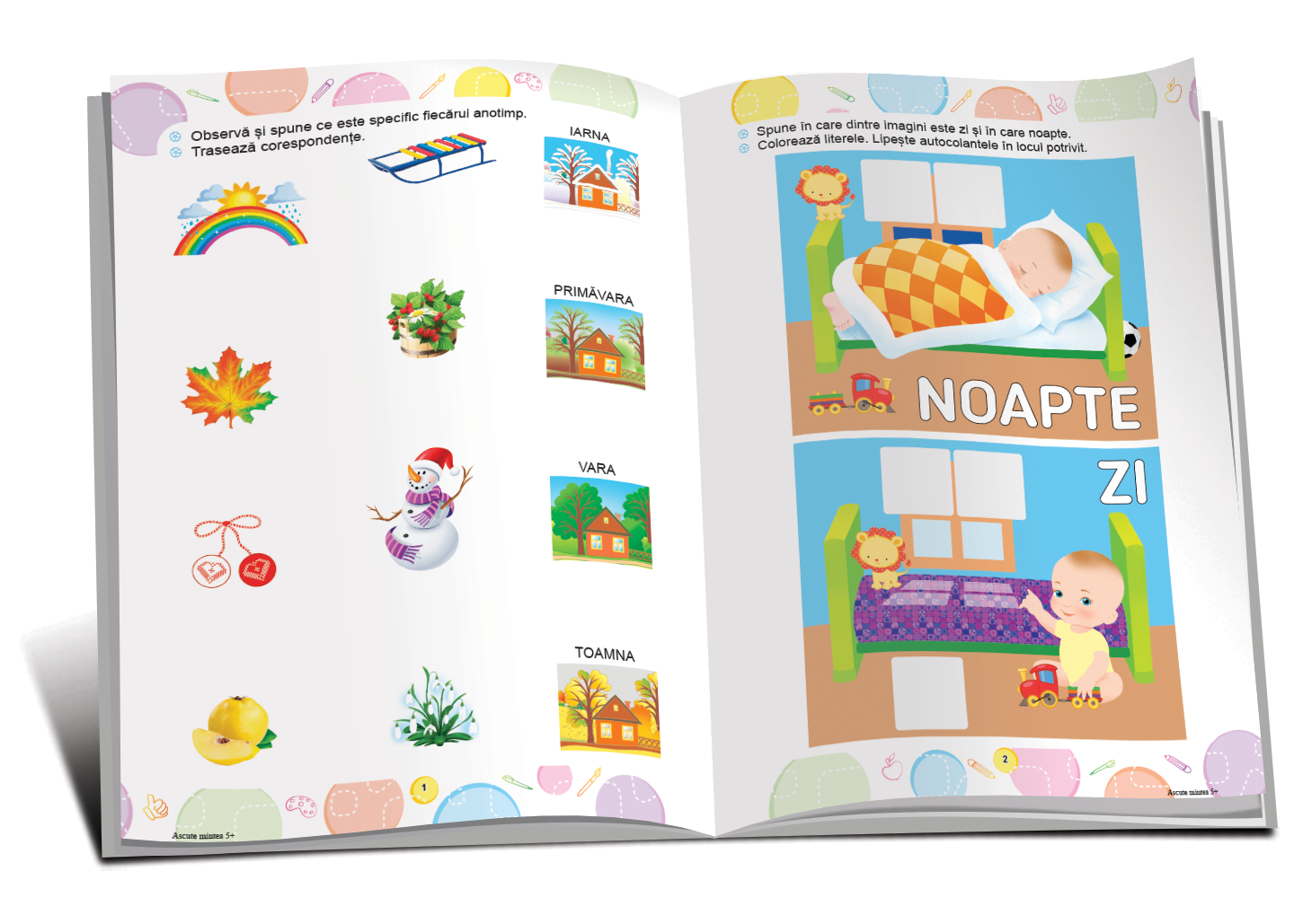 Marea carte. IQ start 5+ (70 autocolante)