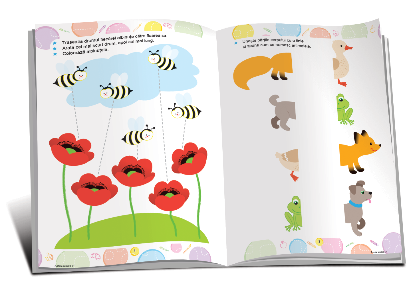 Marea carte. IQ start 3+ (70 autocolante)