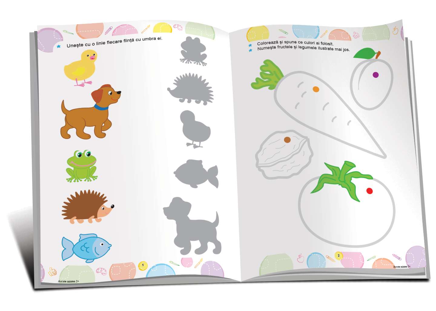 Marea carte. IQ start 2+ (70 autocolante)