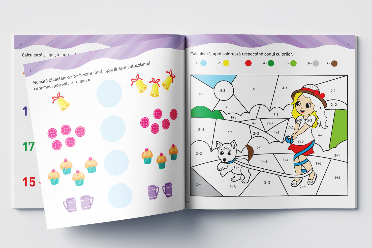 Călătorim în țara numerelor. Adunări și scăderi. Nivelul 3