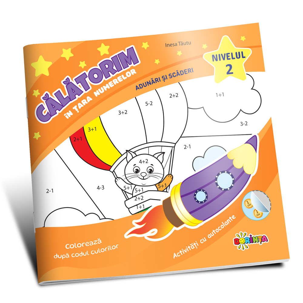 Călătorim în țara numerelor. Adunări și scăderi. Nivelul 2