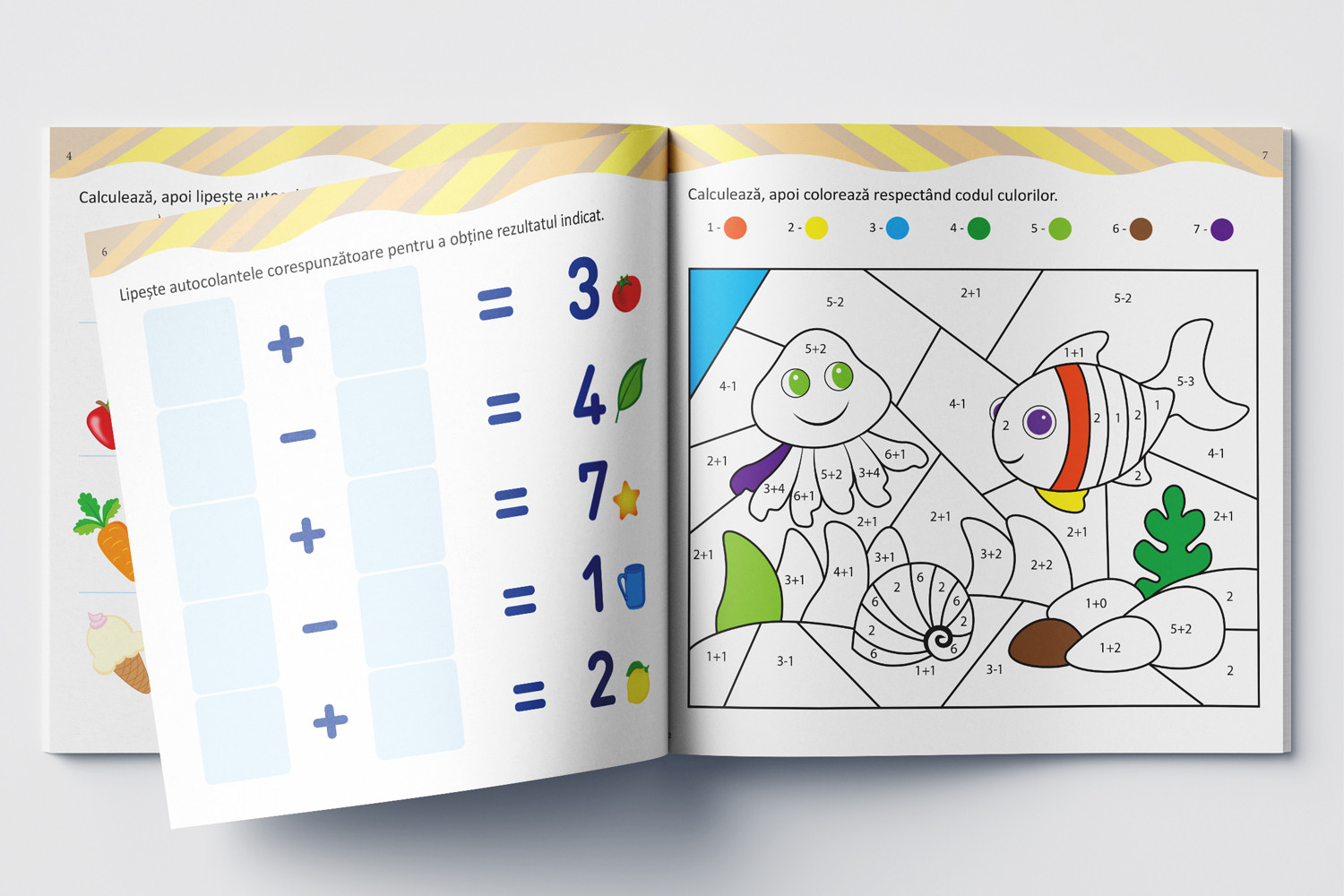 Călătorim în țara numerelor. Adunări și scăderi. Nivelul 2