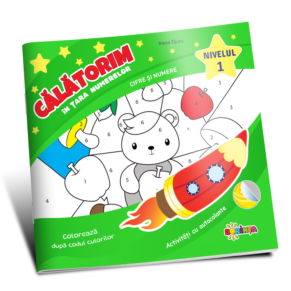 Călătorim în țara numerelor. Cifre și numere. Nivelul 1