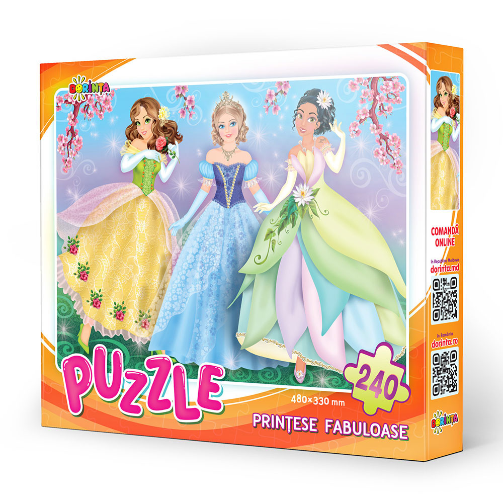 Puzzle Prințese Fabuloase 240ps.