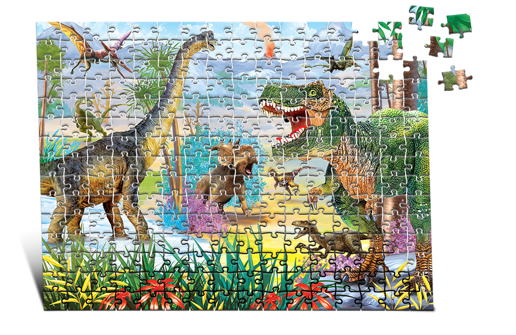 Puzzle Dinozauri 240ps.