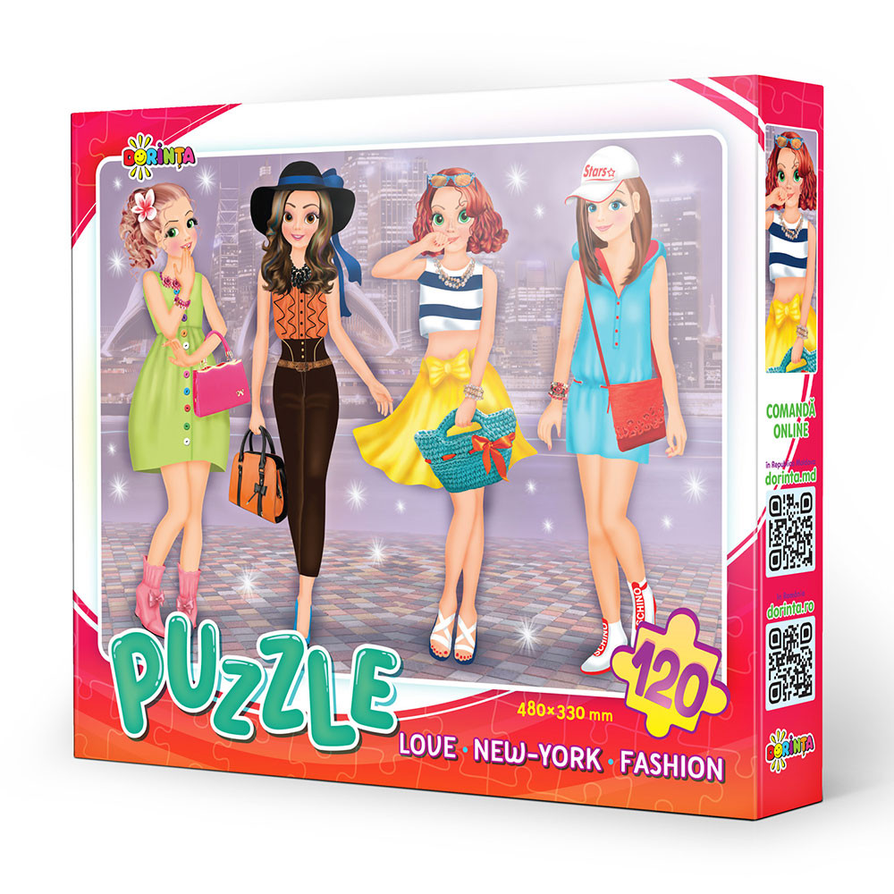 Puzzle New-York Fashion 120ps.