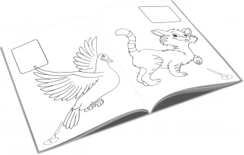 Lipim și colorăm - La fermă