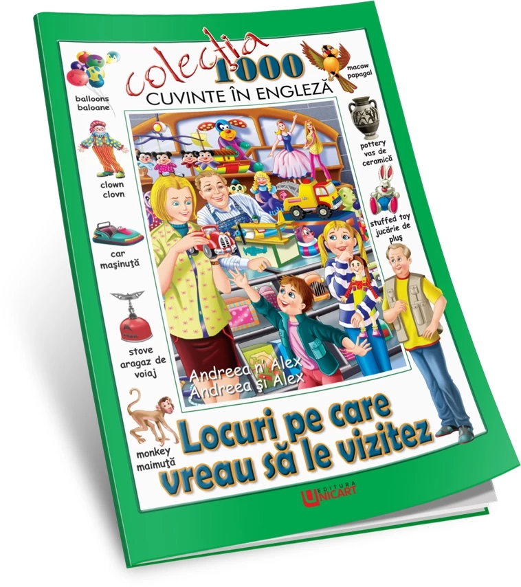 Colecția 1000 de cuvinte în engleză - Locuri de vizitat