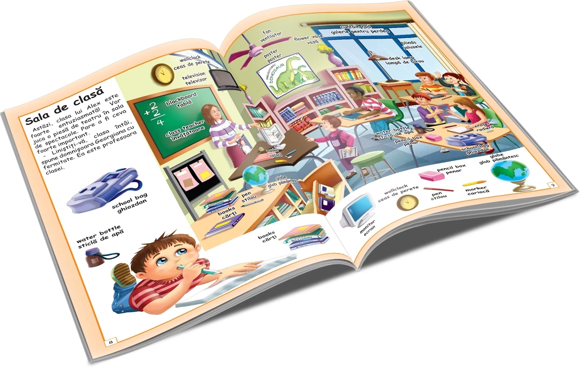 Colecția 1000 de cuvinte în engleză - La școală