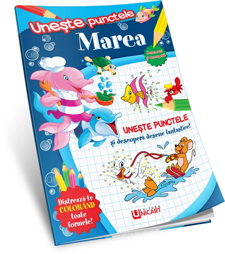 Unește punctele  - Marea