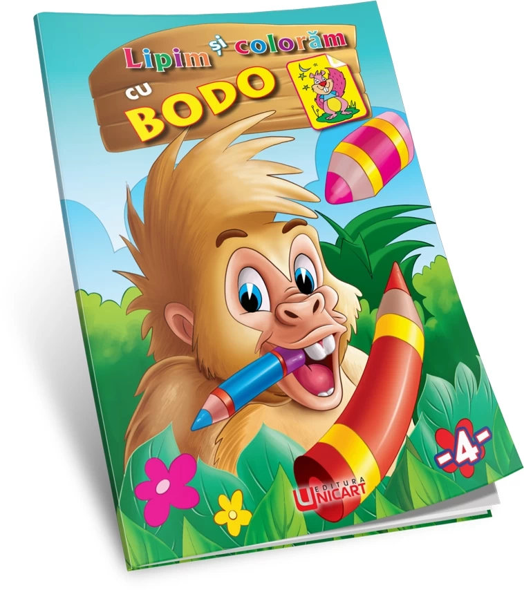 Lipim și colorăm - Bodo
