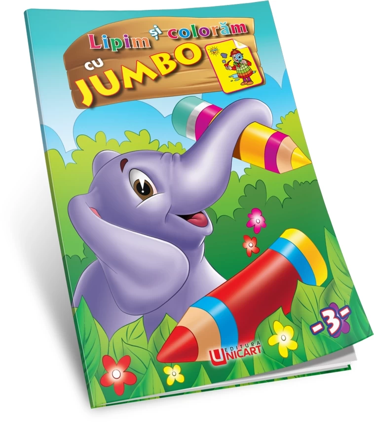 Lipim și colorăm - Jumbo