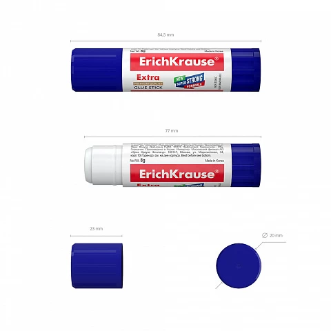Lipici stick ErichKrause Extra, 8 gr.