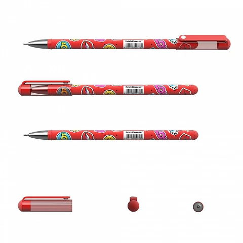 Pix cu gel ErichKrause® Color Touch® Sweet love, ink color:  albastru