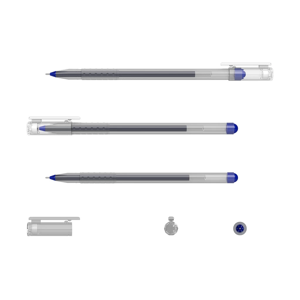 Pix  gel ErichKrause® G-Round, ink color: albastru