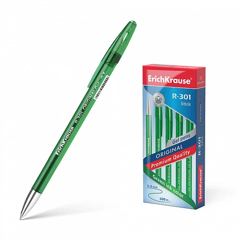 Pix gel ErichKrause® R-301 Original Gel 0.5, ink color:  verde