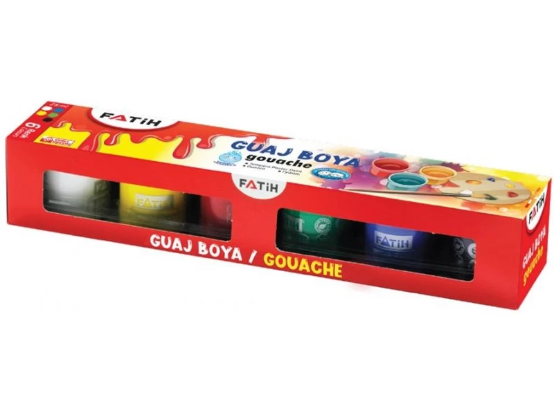 Guașă 6 culori 25 ml Fatih