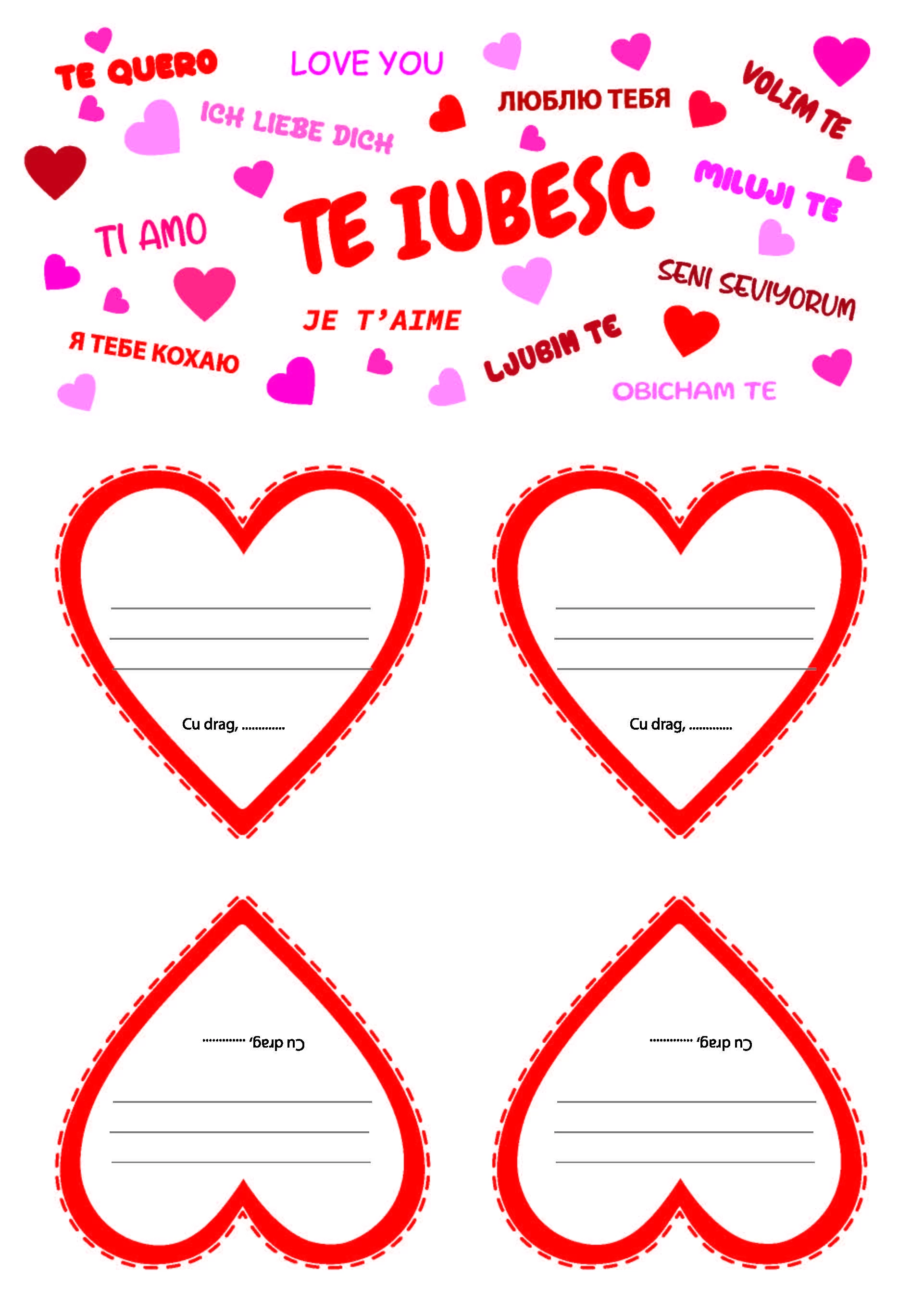 Scrisoare pentru cei dragi