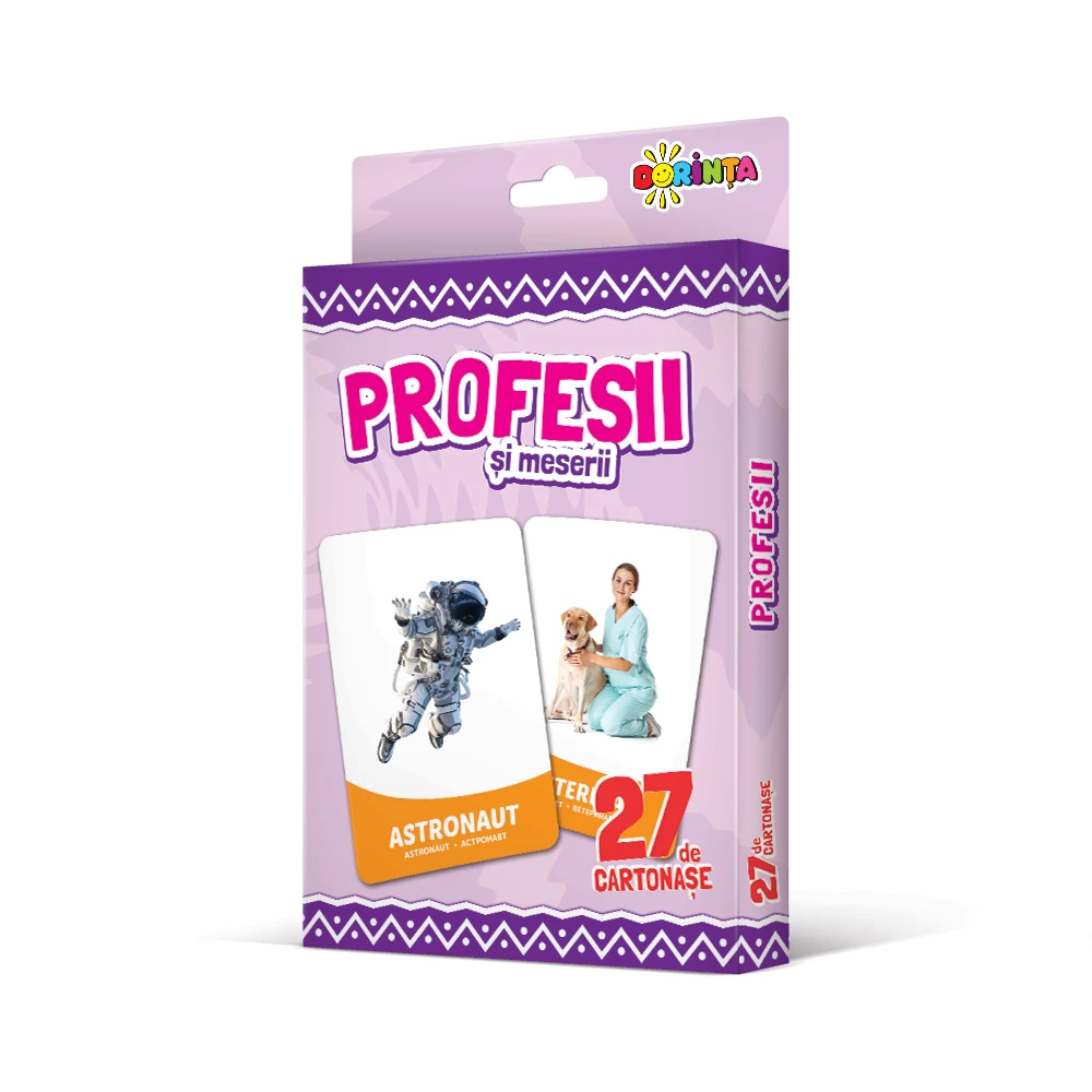 27 de cartonașe. Profesii și meserii