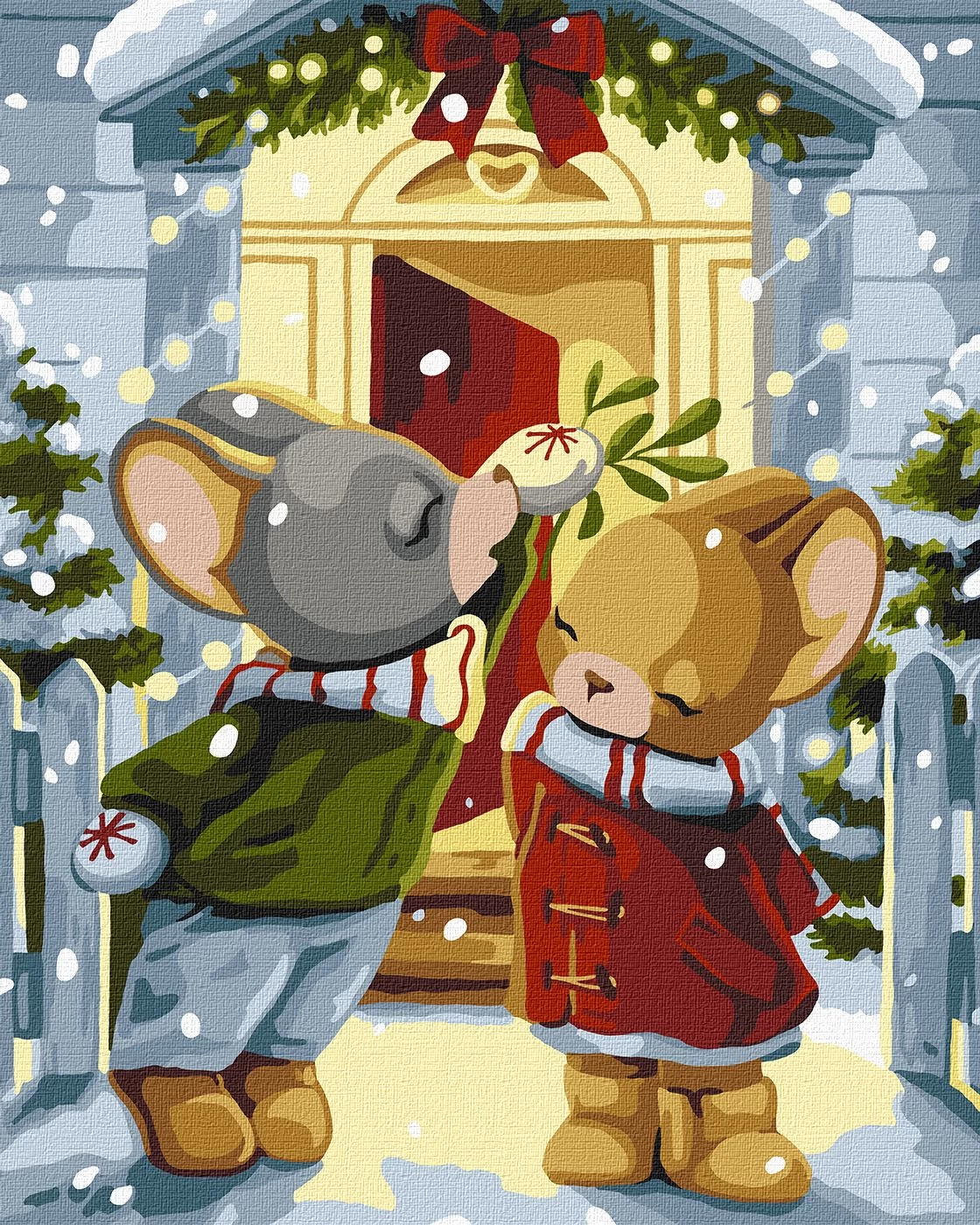 Tablou pe numere "Sub vâsc" 40x50 cm KHO6552