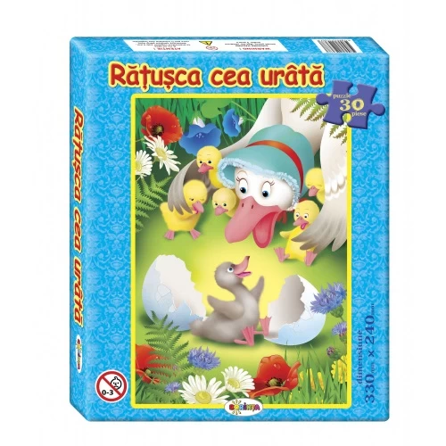 Puzzle Rățușca cea urâta 30ps.
