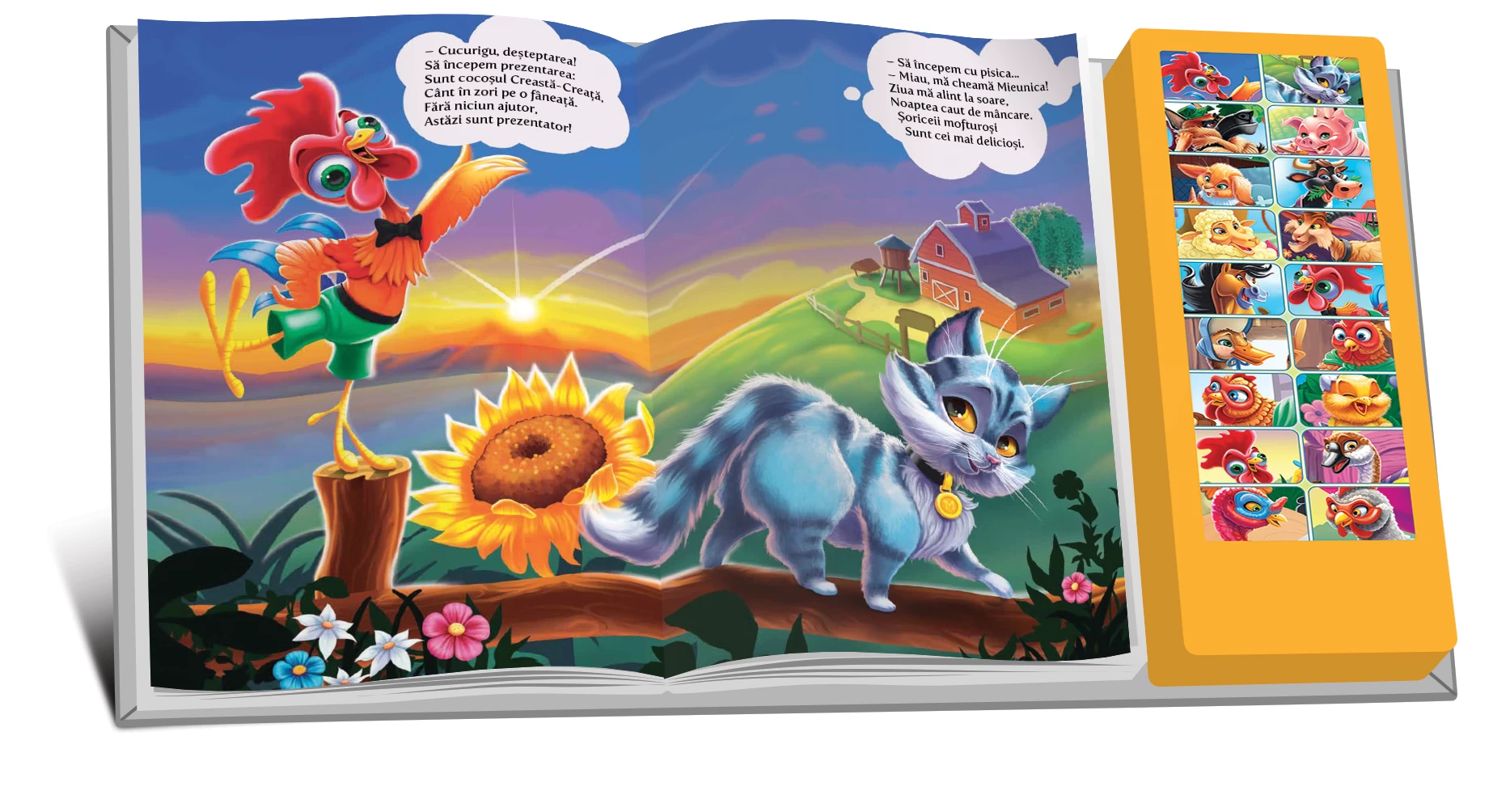 Carte cu sunete. Ferma