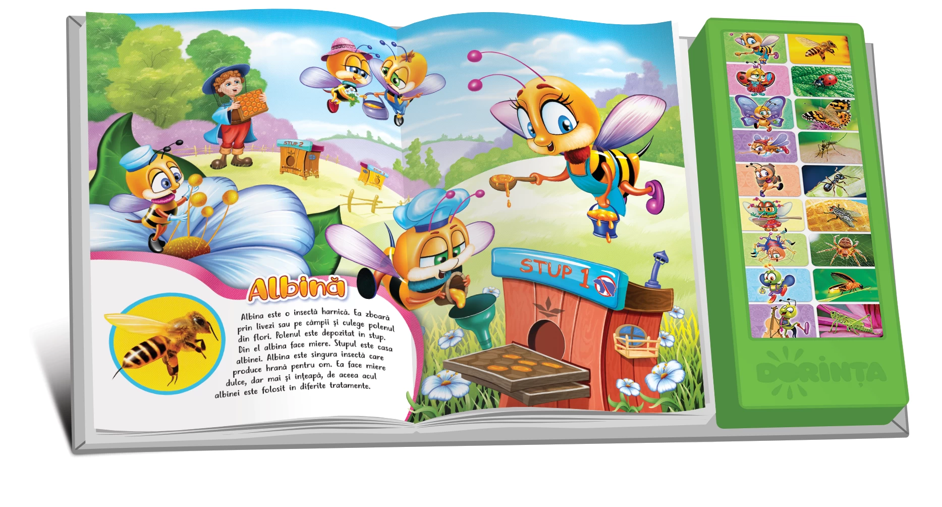 Carte cu sunete. Ființe mici pentru pici