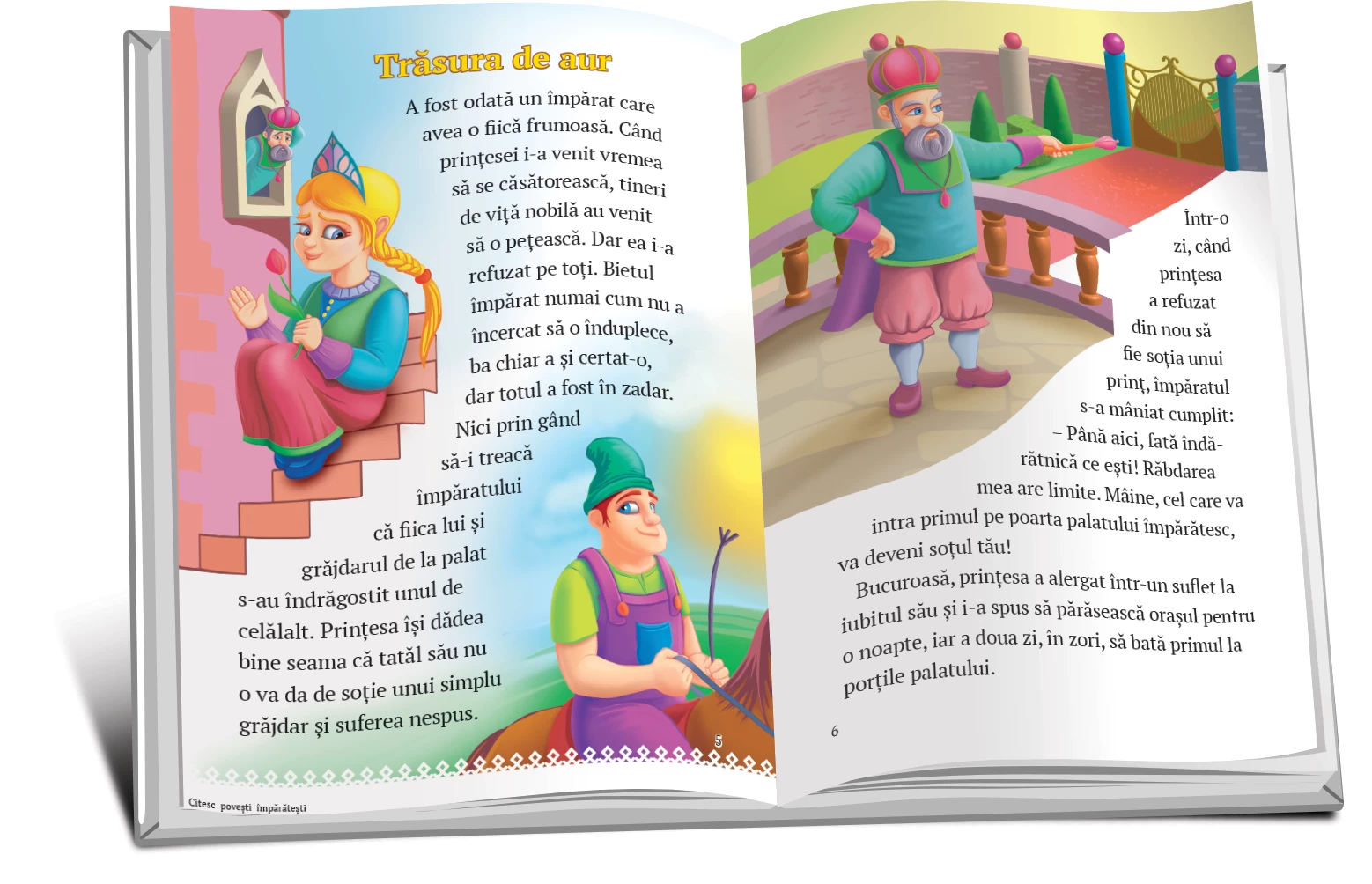 Citesc povești împărătești