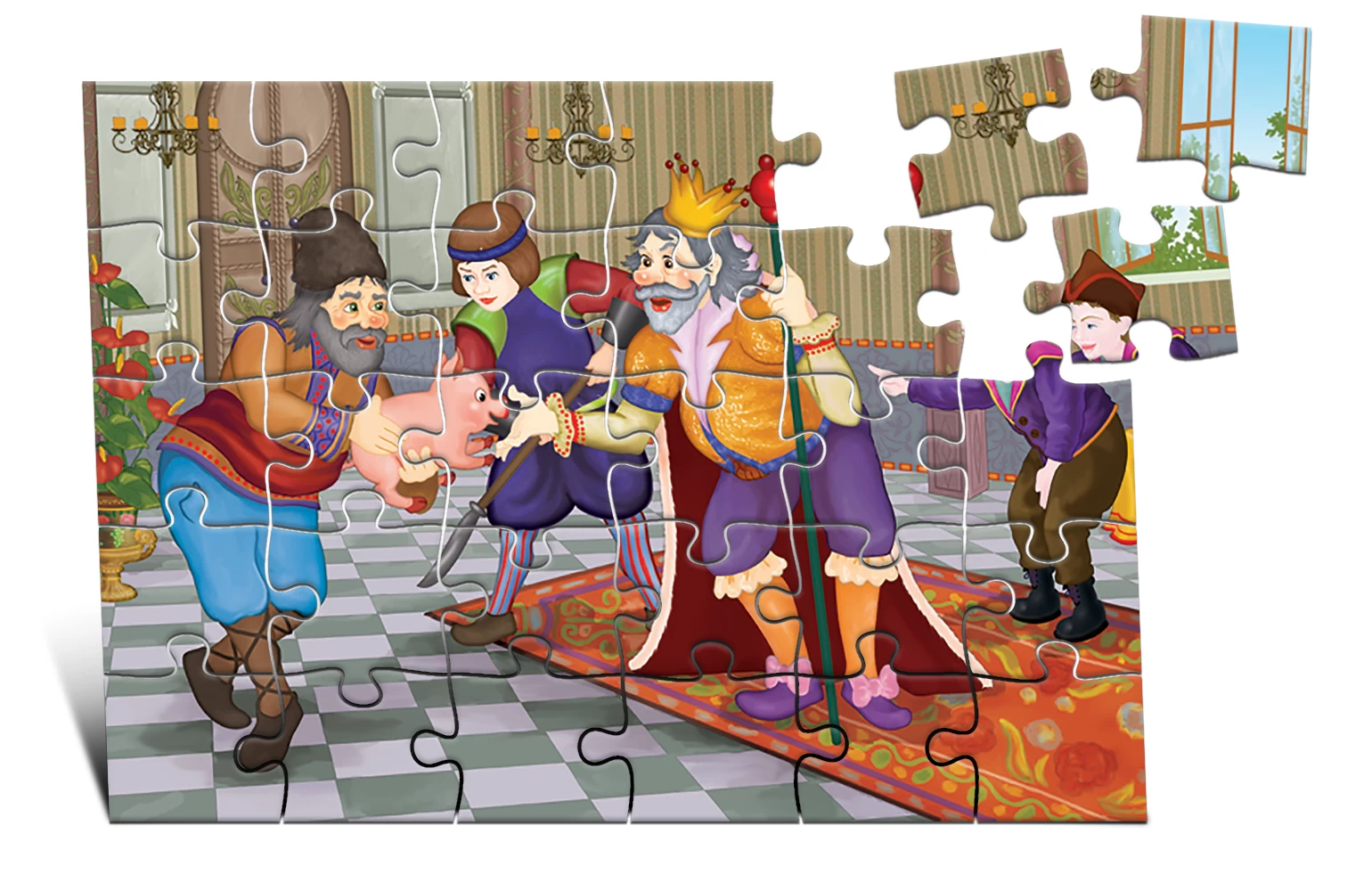 Puzzle Povestea porcului 30ps.