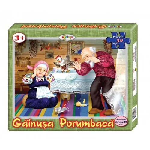 Puzzle Găinușa porumbacă 30ps.