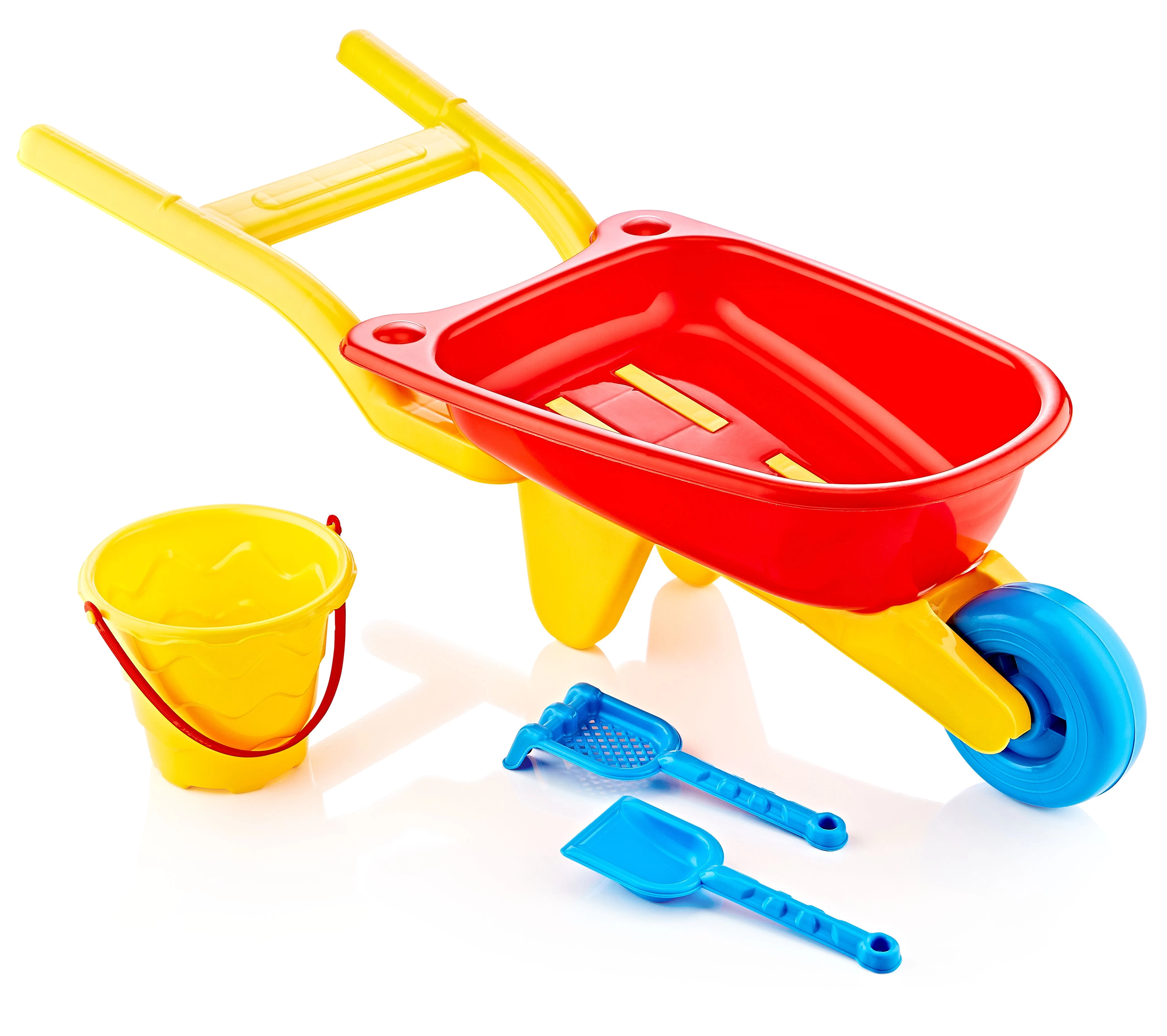 Roaba Medie cu Caldare+Accesorii pu Nisip BYToys963