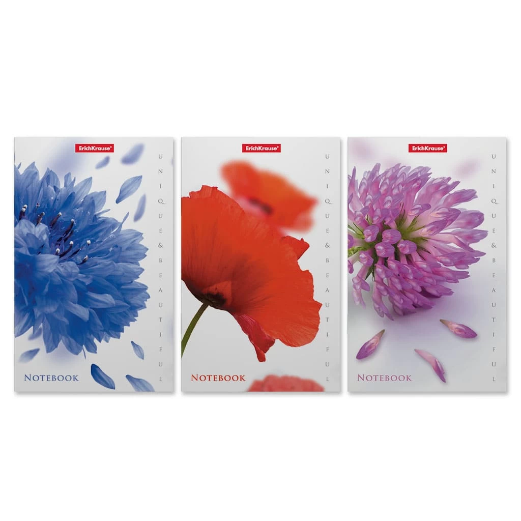 Carnet ErichKrause, Unique&Beautiful, 112х181 mm, 32 coli, grilă cu puncte